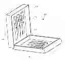 Fig. 01 - INTEGRATED FOLDING CUTLERY RETAINING AND CUTTING BOARD APPARATUS