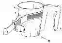 Fig. 01 - Adjustab cup holder