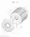 Fig. 10 - Electric motor with end winding support