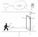 Fig. 01 - Notification system for providing awareness of an interactive surface