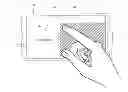 Fig. 01 - Electronic device with dynamic positioning of user interface element