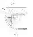 Fig. 11 - Display with electromechanical mirrors for minimizing display borders