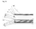 Fig. 13 - Radiation emitting element and a method of providing it