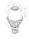 Fig. 01 - LED lamp and led lighting assembly