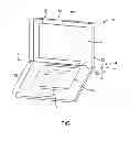 Fig. 02 - Electronic device with display backlight alignment structures