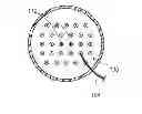 Fig. 01 - Water incursion resistant cable using spaced plugs