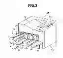 Fig. 04 - Image forming apparatus with cartridge moving member having detection unit for adjacent cartridge