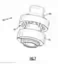 Fig. 05 - Axial sealing gravity based siphon system