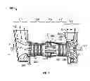 Fig. 02 - Cooled turbine blade with trailing edge flow metering