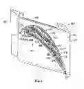 Fig. 06 - Cooled turbine blade with trailing edge flow metering