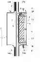 Fig. 01 - Alternative installation of a gas diffusion electrode in an electrochemical cell having percolator technology