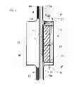 Fig. 02 - Alternative installation of a gas diffusion electrode in an electrochemical cell having percolator technology