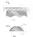 Fig. 02 - Outer layer having entanglement of hydrophobic polymer host blended with a maleated hydrophobic polymer co-host, and hydrophilic polymer guest