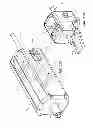 Fig. 11 - Guidewire extension system for a catheter placement device