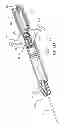 Fig. 15 - Guidewire extension system for a catheter placement device