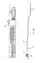 Fig. 43 - Guidewire extension system for a catheter placement device