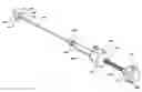 Fig. 01 - Motorized bone cement mixing and delivery system with an enlarged connector for connecting to the cannula through which the cement is injected into the patient