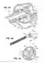 Fig. 20 - Motorized bone cement mixing and delivery system with an enlarged connector for connecting to the cannula through which the cement is injected into the patient