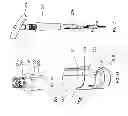Fig. 10 - Minimally invasive spine surgery instruments: guide wire handle with a guide wire locking mechanism