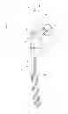 Fig. 01 - Femoral prosthesis with insertion/extraction feature