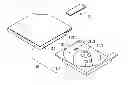 Fig. 01 - OPTICAL DISK DRIVE WITH STORAGE DEVICE