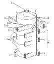 Fig. 01 - Heat treating apparatus for powder particles and method of producing toner