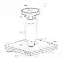 Fig. 01 - MAGNETIC-LOCK PANEL MOUNTING APPARATUS, SYSTEMS AND METHODS