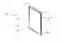 Fig. 01 - Air cleaner frame