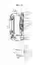 Fig. 19 - WALL-MOUNTED DRUM-TYPE WASHING MACHINE