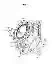 Fig. 33 - WALL-MOUNTED DRUM-TYPE WASHING MACHINE