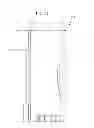 Fig. 52 - WALL-MOUNTED DRUM-TYPE WASHING MACHINE