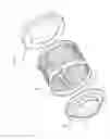 Fig. 14 - Washing machine having a plurality of concentrically formed recessed portions on the tub