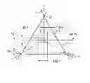 Fig. 01 - Elastomeric parallel stage with flexural hinges to provide multi-degree-of-freedom sensitivity of an aerodynamically floated probe head to disturbance in 3D space