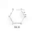 Fig. 04 - Elastomeric parallel stage with flexural hinges to provide multi-degree-of-freedom sensitivity of an aerodynamically floated probe head to disturbance in 3D space
