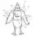 Fig. 01 - Bird support and protection device and method of supporting and protecting a bird