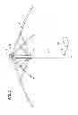 Fig. 03 - Solar-powered pulley-assisted umbrella having simultaneously and oppositely movable top-and-bottom weighted brackets
