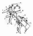 Fig. 01 - A TREE PROCESSING DEVICE FASTENED TO A WORK MACHINE