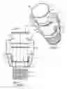 Fig. 02 - Shipping cap for fire protection sprinkler