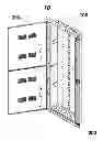 Fig. 01 - Modular enclosure assembly for terminals wiring and distribution