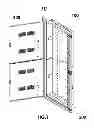 Fig. 02 - Modular enclosure assembly for terminals wiring and distribution