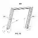 Fig. 13 - Modular enclosure assembly for terminals wiring and distribution