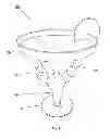 Fig. 02 - Blossom stemware with toothpick disposer