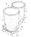 Fig. 10 - Package for holding containers
