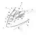 Fig. 01 - Nose section for a flying machine and associated flying machine