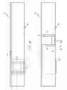 Fig. 10 - Aircraft cargo compartment container crane system