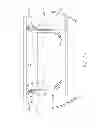 Fig. 15 - Aircraft cargo compartment container crane system