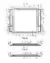 Fig. 02 - Planar light emitting device having structure for brightness uniformity and a compact area of non-light emitting part
