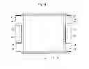 Fig. 07 - Planar light emitting device having structure for brightness uniformity and a compact area of non-light emitting part