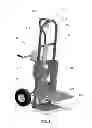 Fig. 02 - Adjustable lift assembly for hand trucks