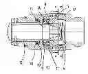 Fig. 01 - Breakaway coupling for a liquid line